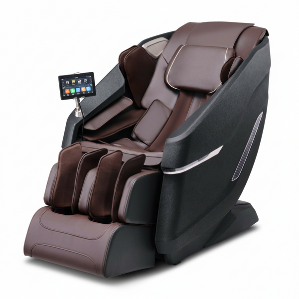 Full Body Massage Chair Zero Gravity 3D Shiatsu Recliner Sl-Track Heat, AI Voice